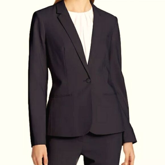 Calvin Klein One-Button Blazer sz 10P - Picture 1 of 14